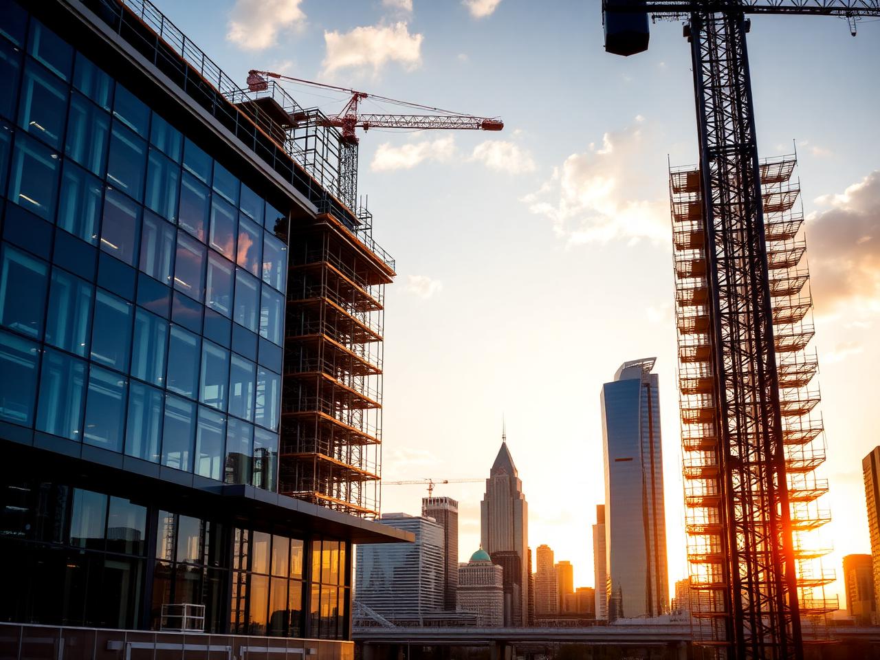 Downtown Glass & Steel Build
